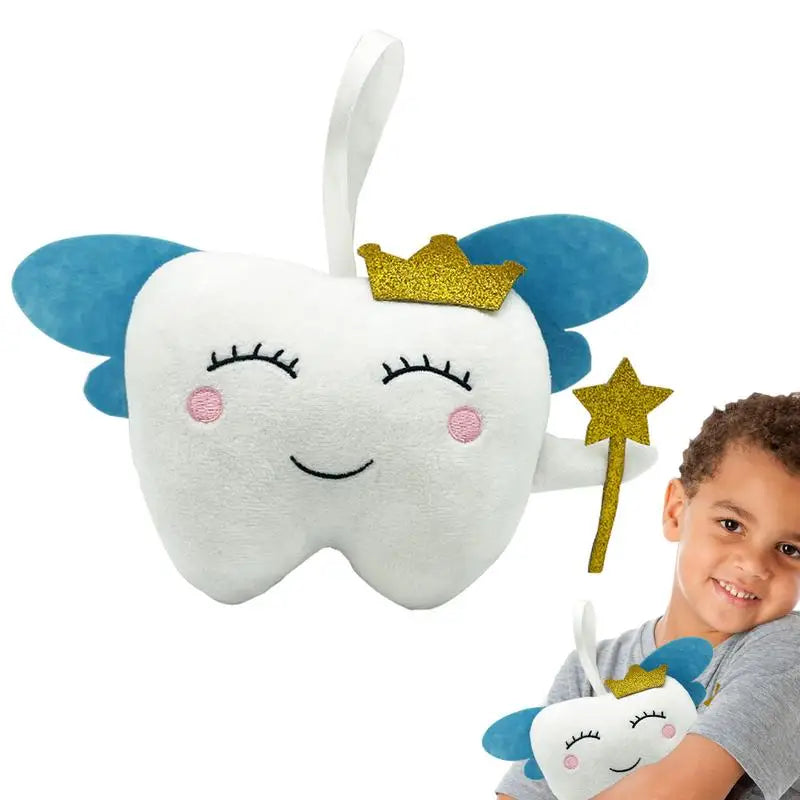 Charming Tooth Fairy Plush Doll - Colorful Soft Toy for Kids' Joy