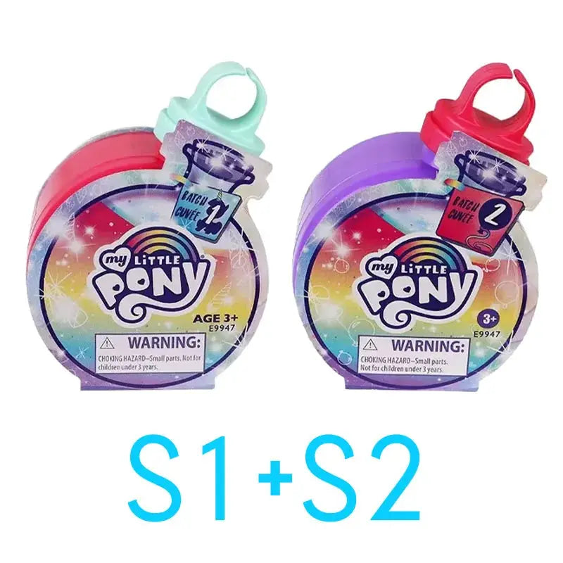 Hasbro My Little Pony Magic Bottle Treasure Hunt Set Blind Box Twilight Sparkle Pinkie Pie Rarity Pony Model Toy for Kids Gift - ToylandEU