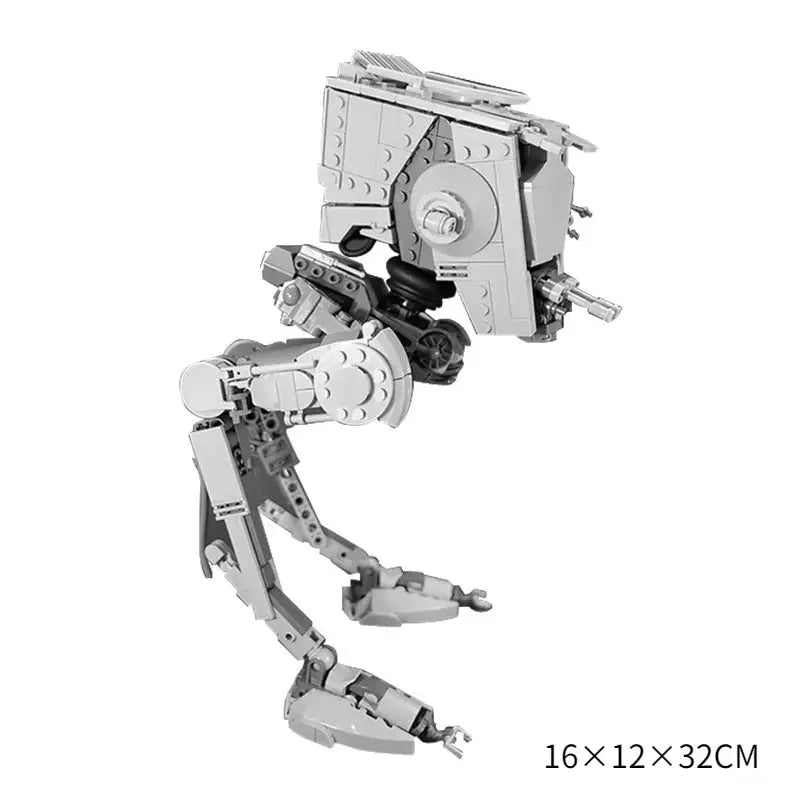 MOC Star Movie Series Space War Chicken Walker Armored AT-ST Empire Transport Building Blocks Mecha Model Boy Toys Birthday Gift - ToylandEU