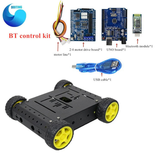 Smart 4WD RC Car Chassis with WiFi/Bluetooth/Handle Control and R3 Compatibility ToylandEU.com Toyland EU