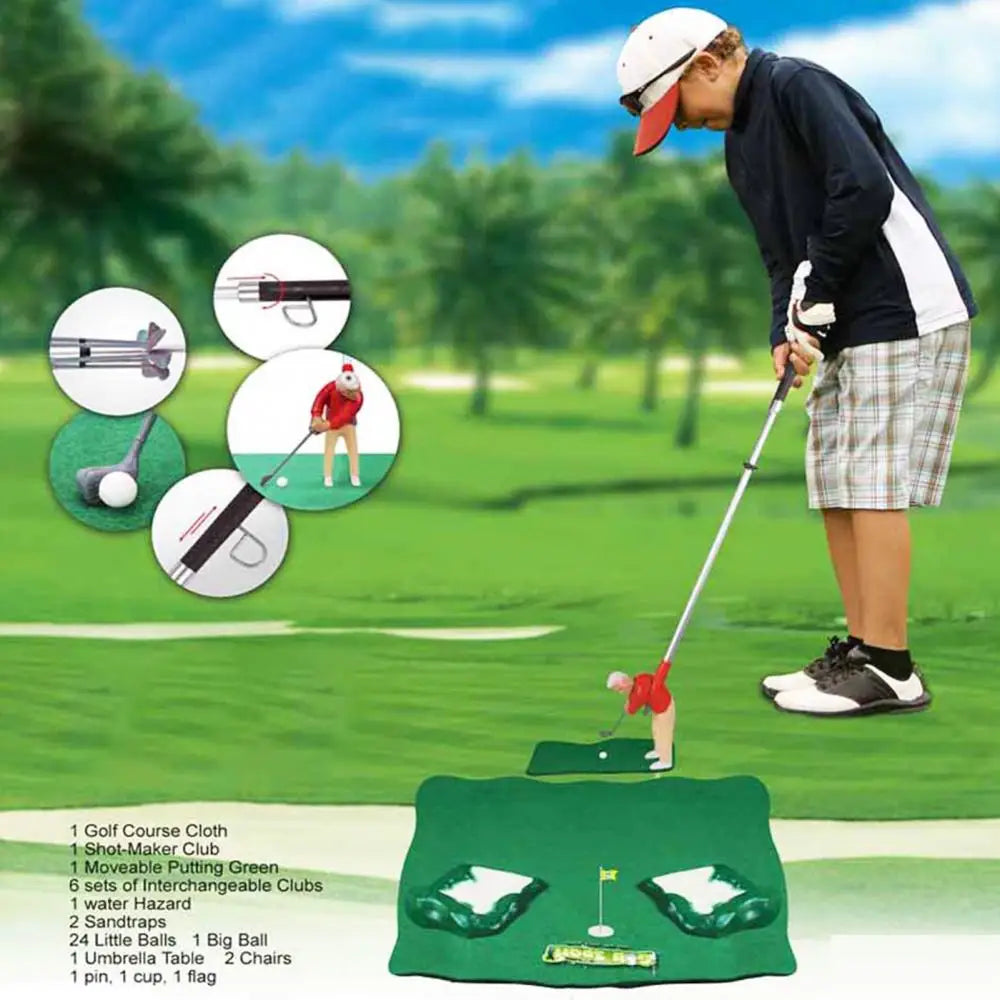 Mini Golf Club Game Toy for Children's Indoor Parent-Child Fun - ToylandEU