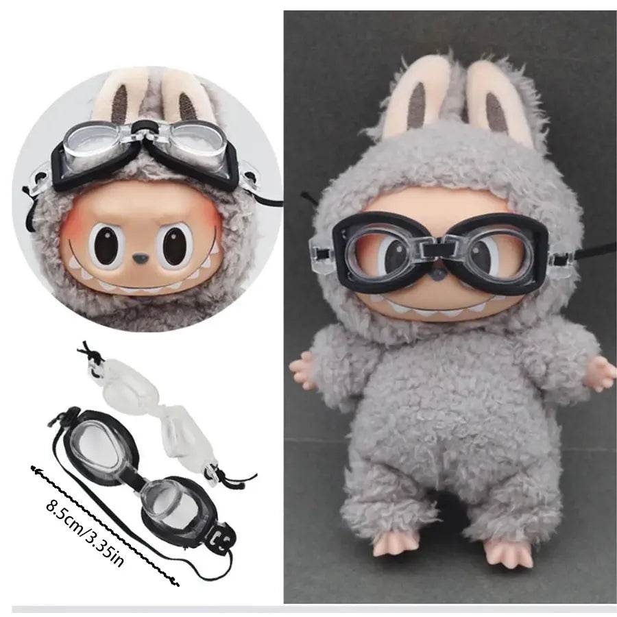 Doll Sweater Overall Shoes 3Pcs Set For Labubu Clothes - ToylandEU