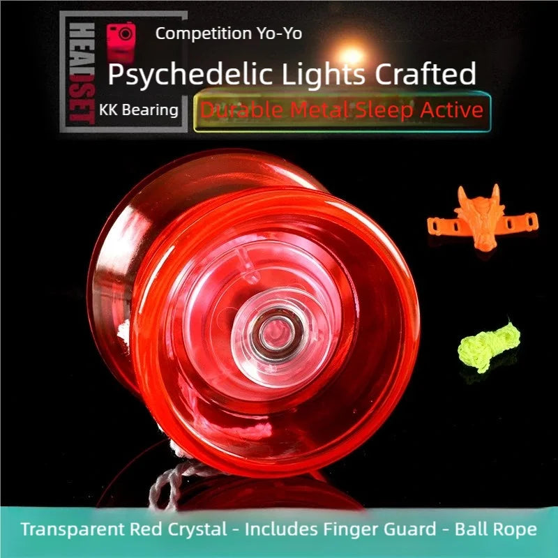 Crystal Luminous Yo-Yo | Beginner Grade | Long Sleep KK Bearing | Unisex