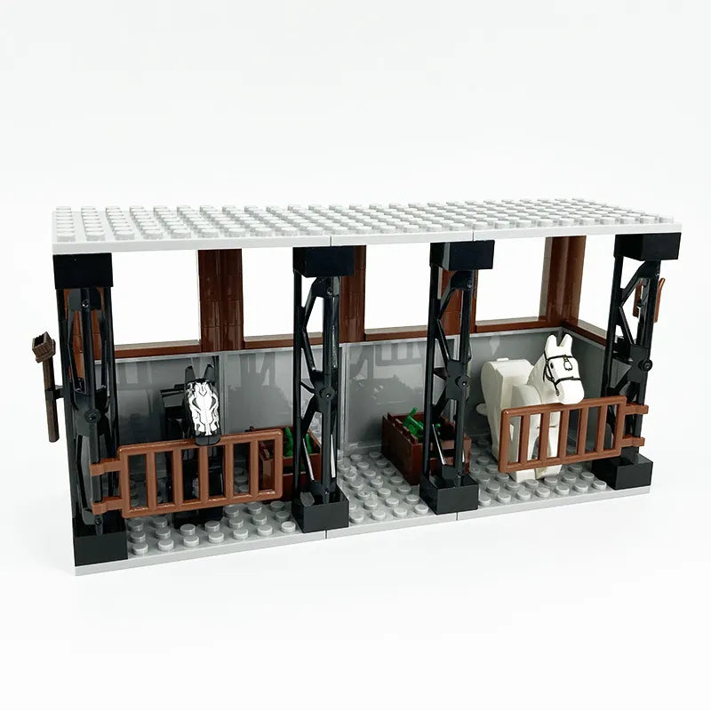 Rural Farm Buildable Toy Set with Stable and Chicken Coop ToylandEU.com Toyland EU