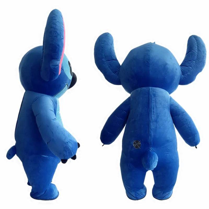 Inflatable Mascot Costume | Teddy Bear Design | Fan Powered | Adult Size