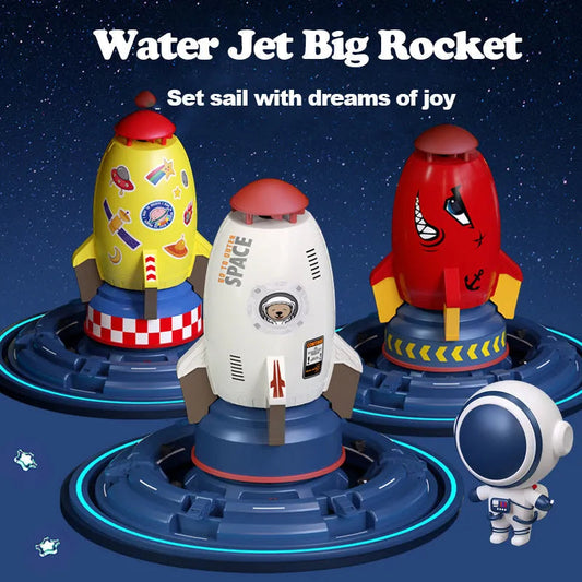 Rocket Sprinkler Water Toy for Kids' Outdoor Summer Fun - ToylandEU