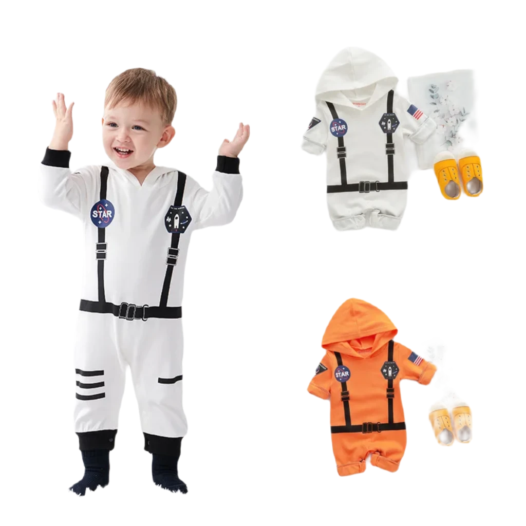 Infant Space Explorer Costume - Cozy Astronaut Costume for Kids