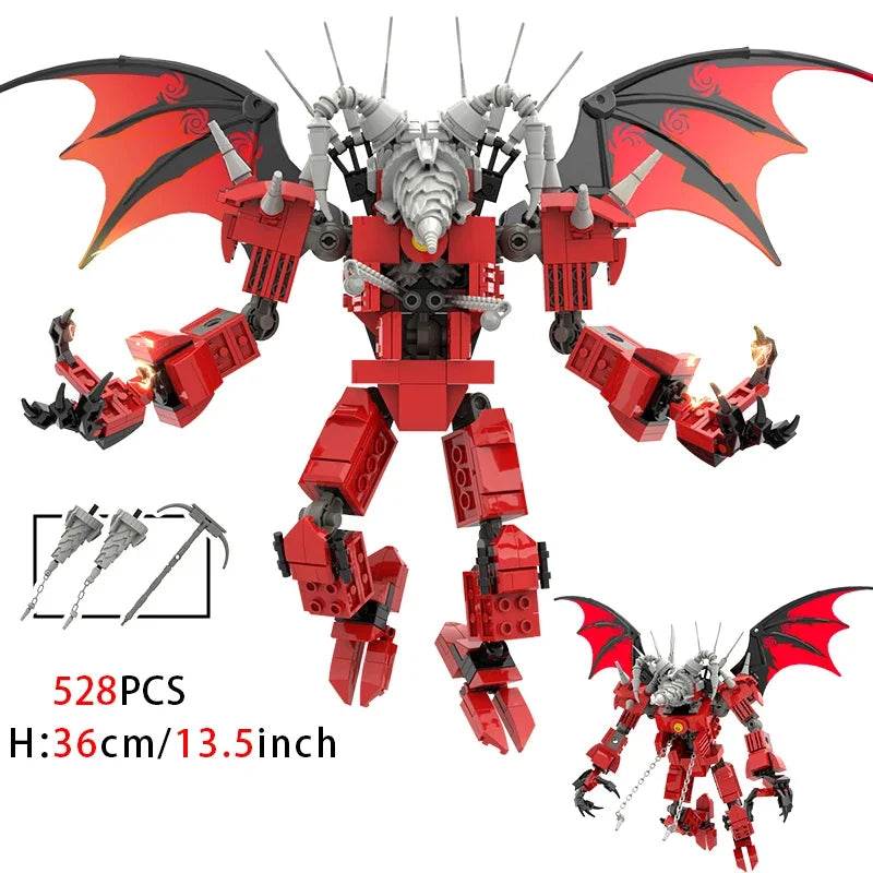 MOC Skibidi Figures Toilet Man Titan Clock King Blocks Set Building Bricks MOC - ToylandEU