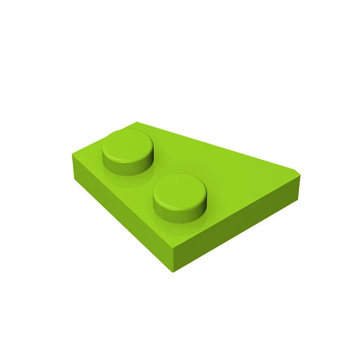 Building Block Plates | Plate 2X2 Wedge | Universal Bricks | Kids And Adults