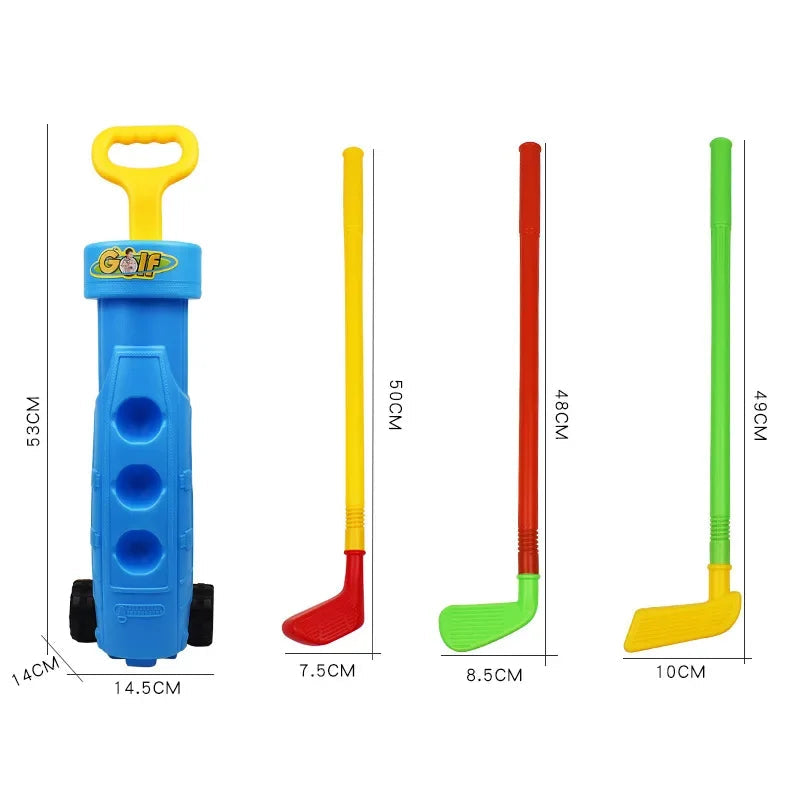 Children's Golf Toy Set with Multiple Set Options