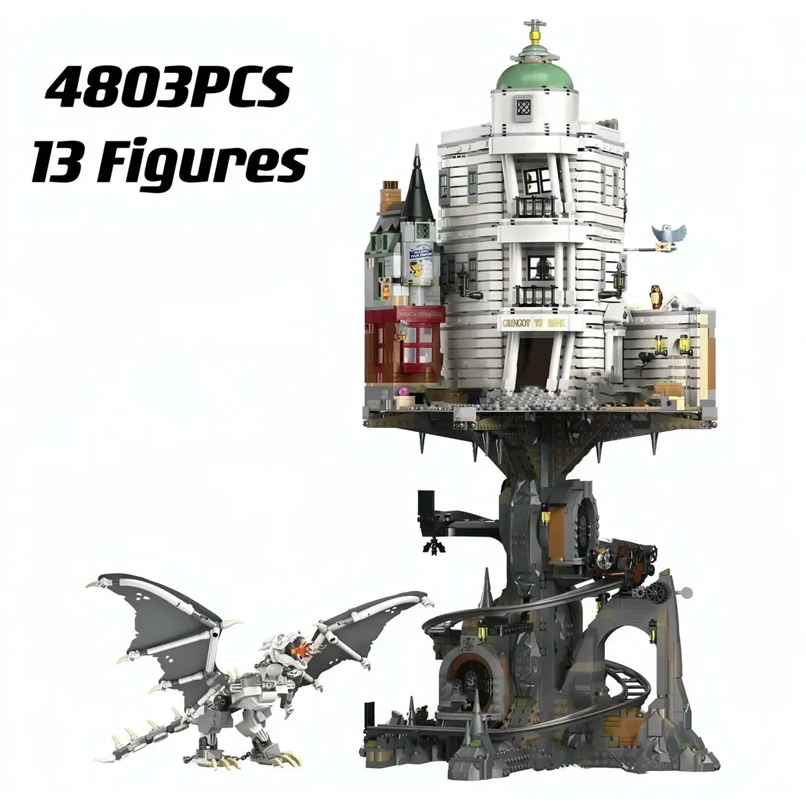 Gringotts Building Blocks Set - Pre-sale with Extended Shipping Period - ToylandEU