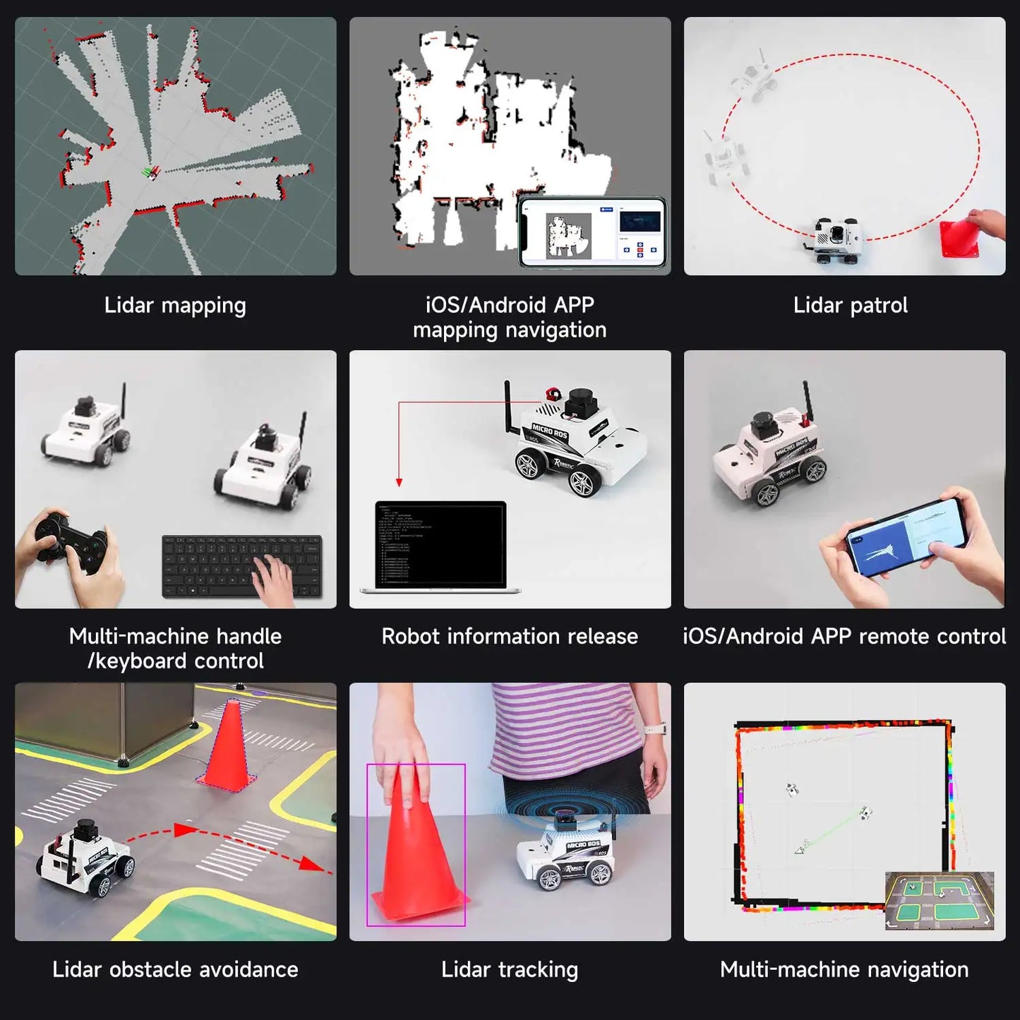 Python Programmable Robot Car Kit with 2MP Camera for Teens 14+