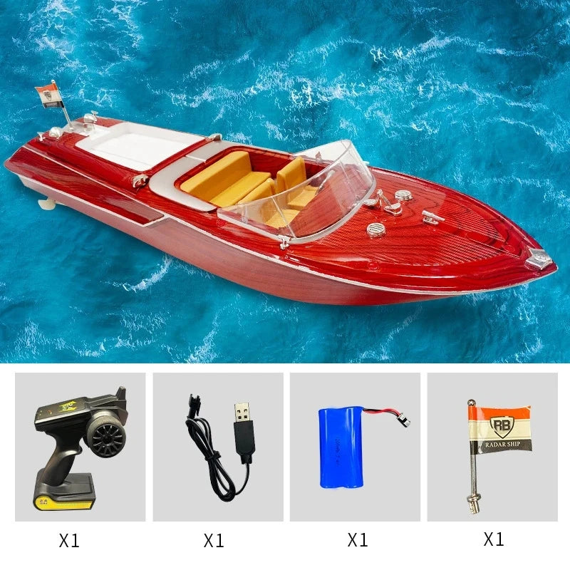 NEW Sk-1 RC Speed Boat 2.4G High Speed 25Km/H RTR Remote Control Boats - ToylandEU