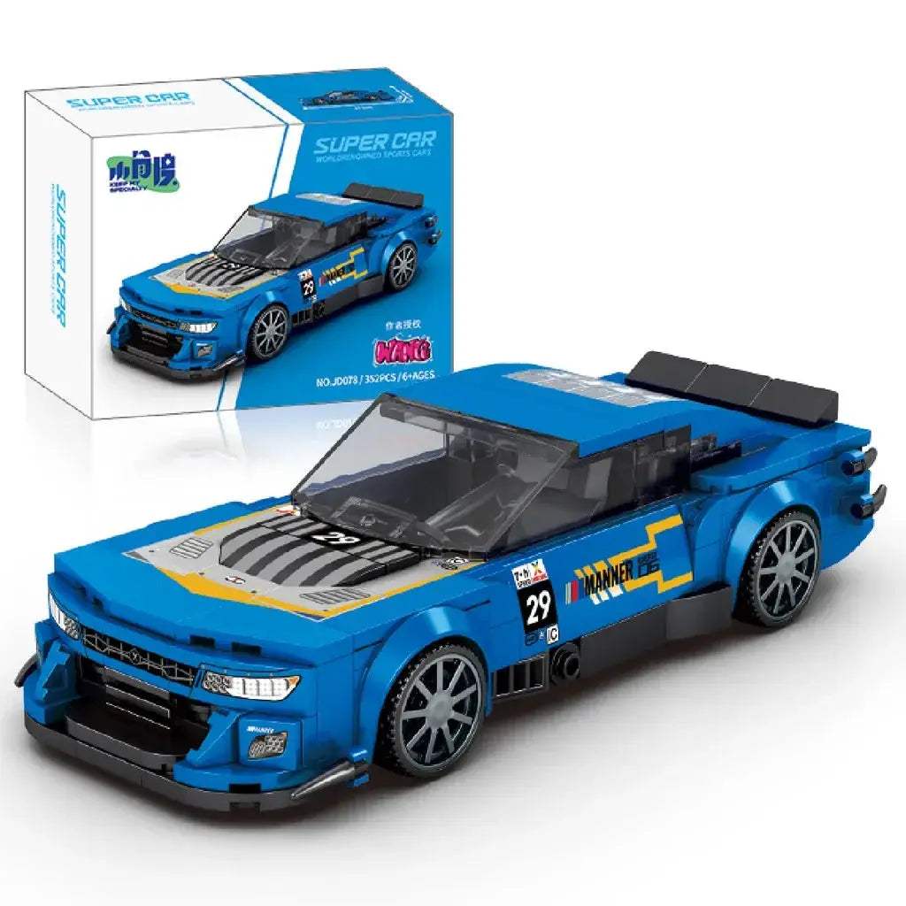 11 Types Speed Champions Car Hypercar Building Blocks MOC Construction Bricks Famous Sport Vehicle Toys Gift For Children Kids - ToylandEU