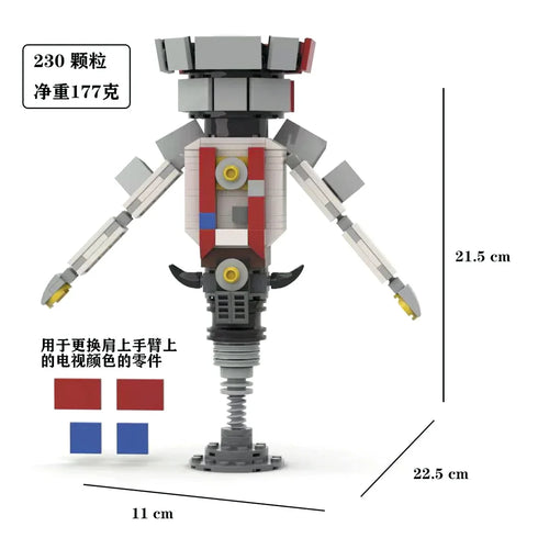 Toilet Horror Game Building Blocks with Speakerman Bosses Camera ToylandEU.com Toyland EU