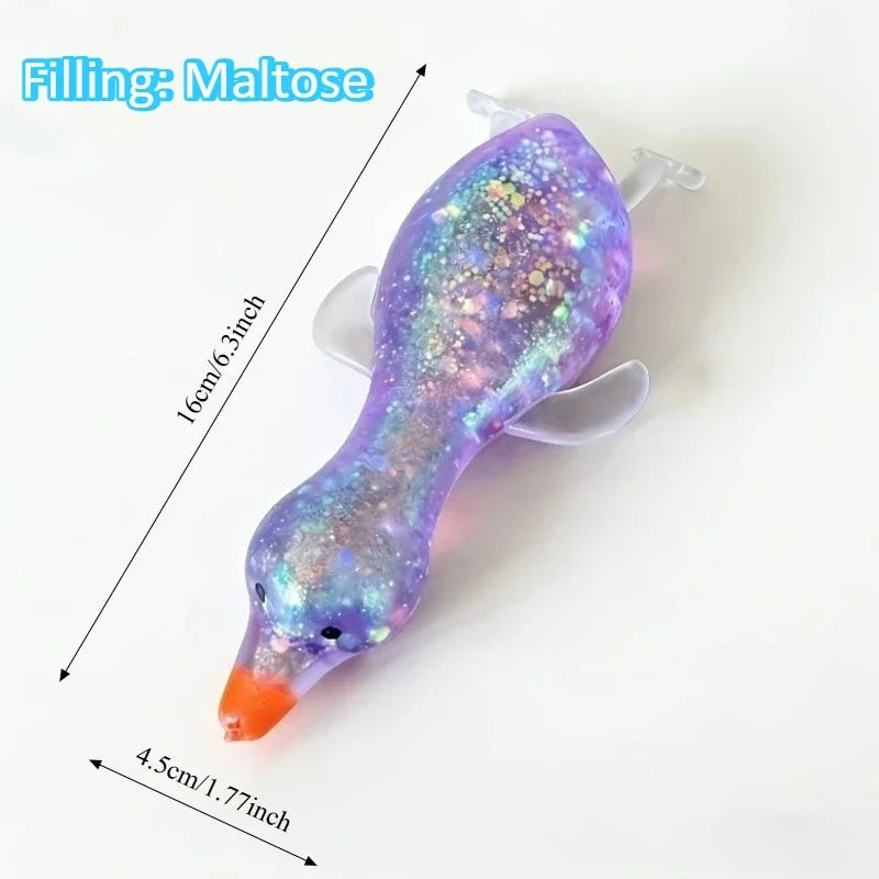 Stretch Fidget Toy | Anti Stress Decompression | Duck Design | Adults Kids