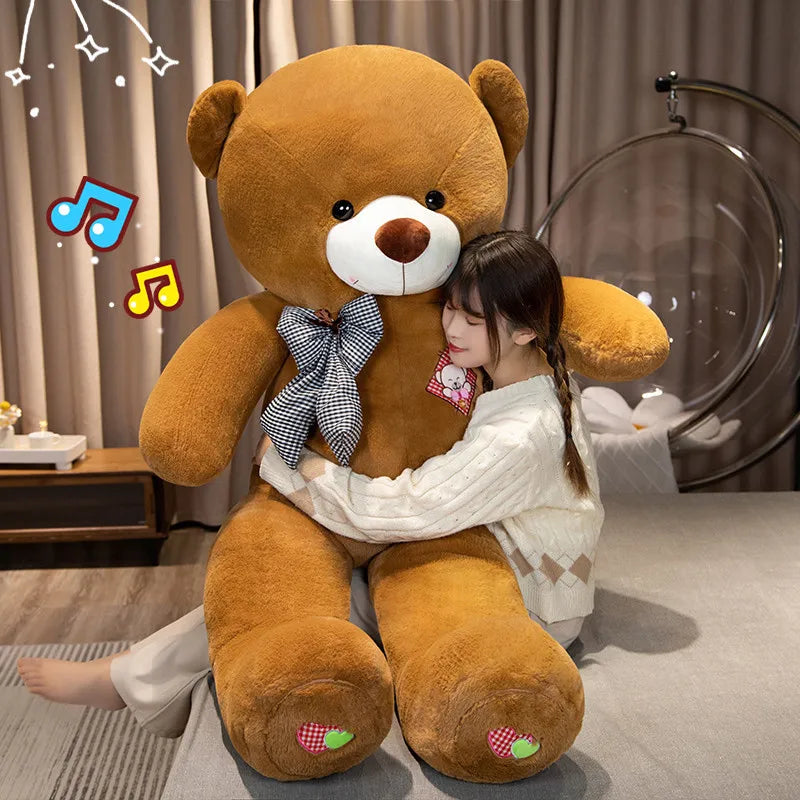 60-100cm Big Star Moon Teddy Bear Plush Toy Giant Stuffed Animals - ToylandEU
