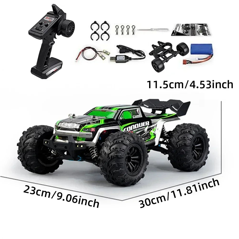 2024 High-Speed 1:16 Scale 4WD Off-Road Remote Control Monster Truck