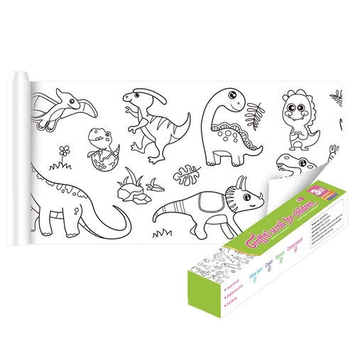 DIY Children's Coloring Paper Roll - Creative Drawing and Painting Kit ToylandEU.com Toyland EU