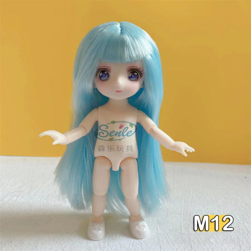 Anime Eye Naked Doll with Movable Joints and Shoes ToylandEU.com Toyland EU