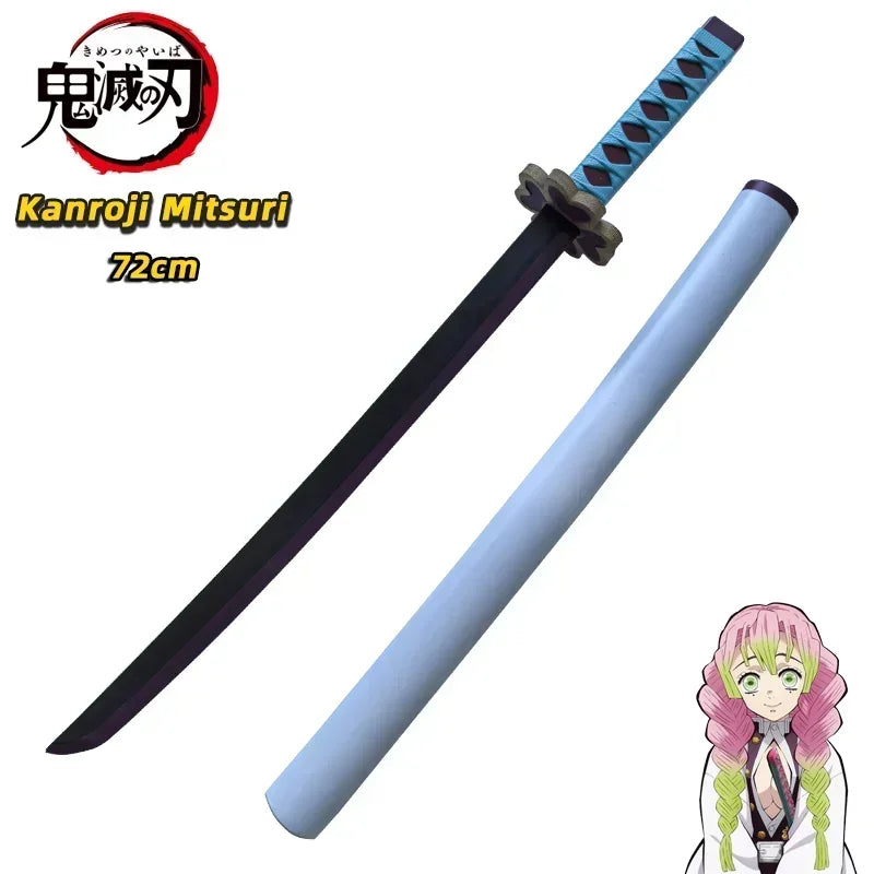 Demon Slayer Katana Sword | 72 Cm Full Length | Eva Foam Material | Anime Prop