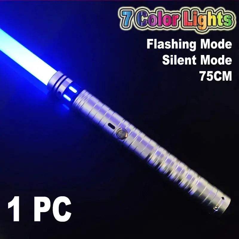 Metal Lightsaber Laser Sword With RGB Color Change And Sound - ToylandEU