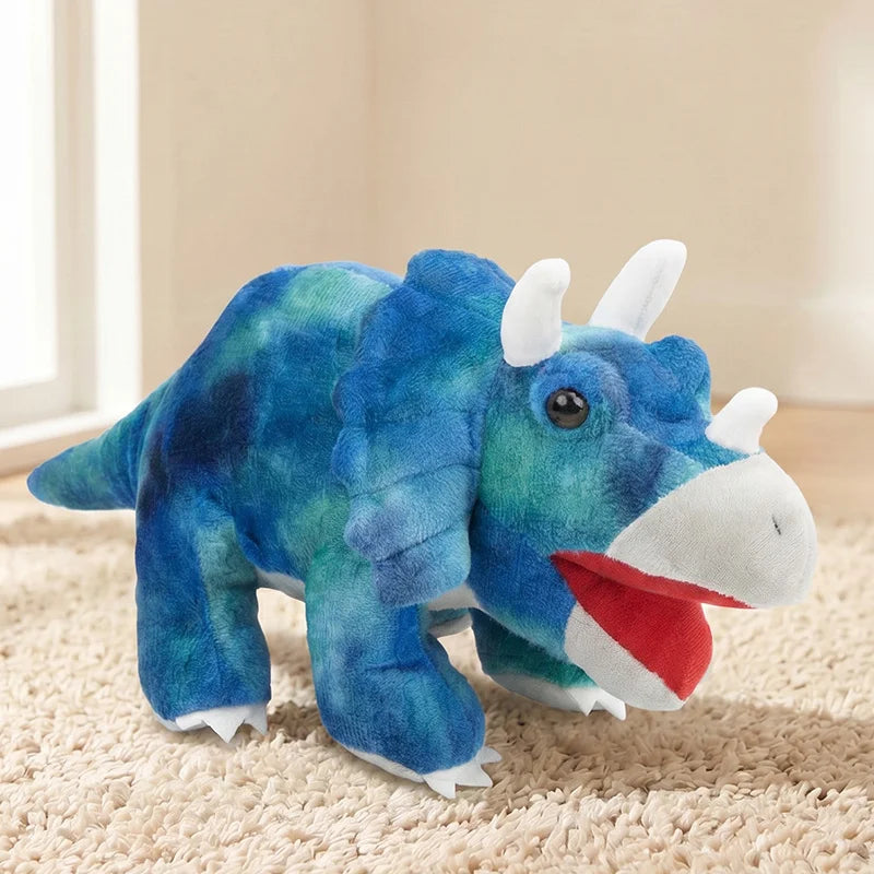 Kawaii Dinosaur Plush Toy Set for Home Decor and Gifting