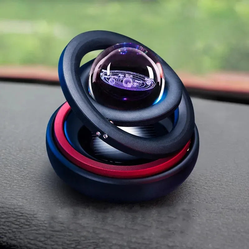 Solar Magnetic Levitation Car Ornaments with Air Purifying and Fragrance Control - ToylandEU