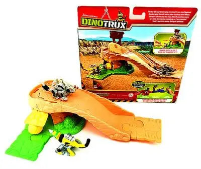 With Original Box Dinotrux Dinosaur Truck Removable Dinosaur Toy Car - ToylandEU