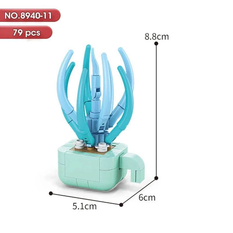 Educational Blocks Lego Compatible Floral Bonsai Kit Kids - ToylandEU