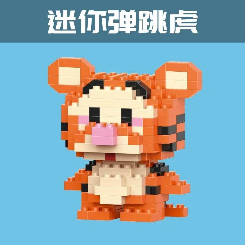 Hero Cartoon Micro Particle Building Blocks Children Assembly Toy Anime Action Figure Boy Girl Kid Gift Cute Toy Building Bricks - ToylandEU