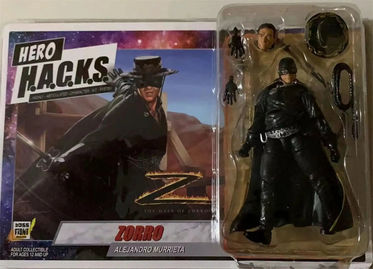 1/18 BFS Action Figure Hero H.A.C.K.S. Zorro and Tornado Anime Collection Model Toy - ToylandEU