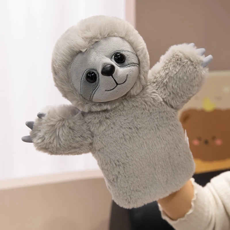 Plush Hand Puppet | Soft Cozy Fabric | 14 Animal Designs | Ages 14 Plus
