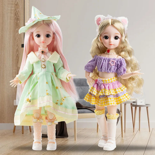 Kawaii 30cm BJD Doll with Princess Clothes and Accessories ToylandEU.com Toyland EU