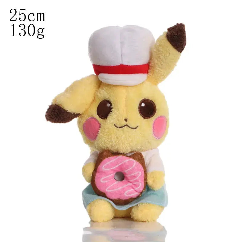 Tepig Oshawott Pokemon Stuffed Doll Pokemon Pikachu Sleeping Series Sylveon Glaceon Leafeon Gengar Plush Piplup Peluche Toy Gift - ToylandEU