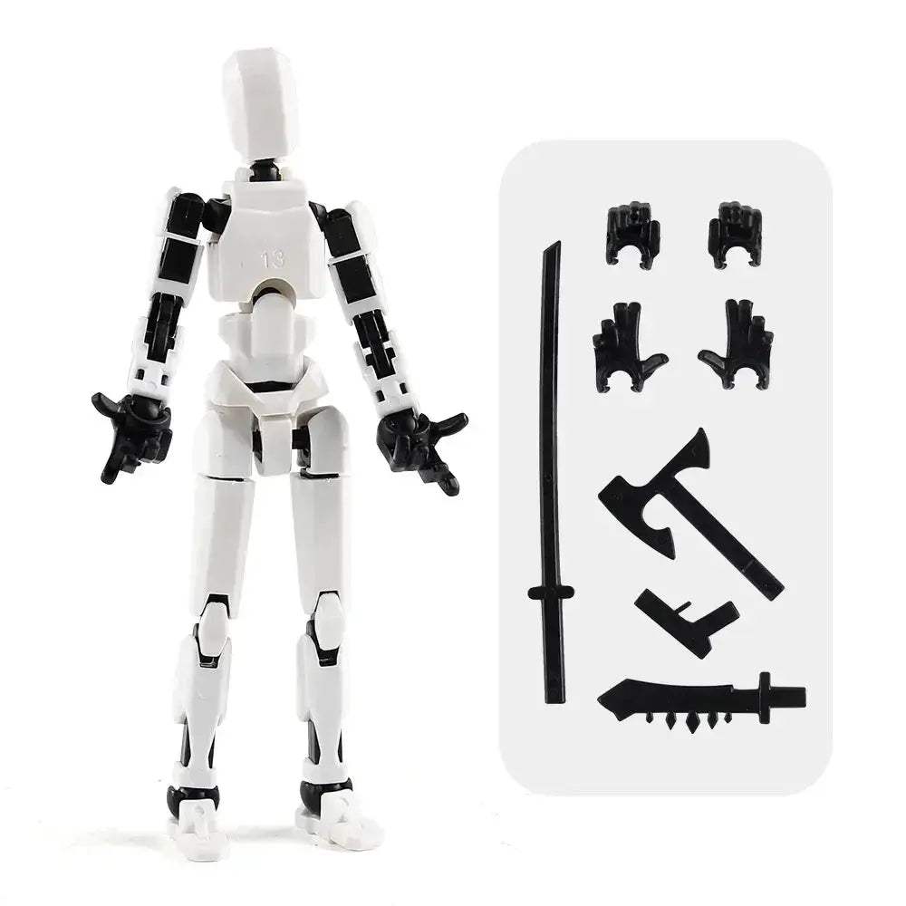 MultiJointed Action Figure Robot Shapeshift Toy For Kids - ToylandEU