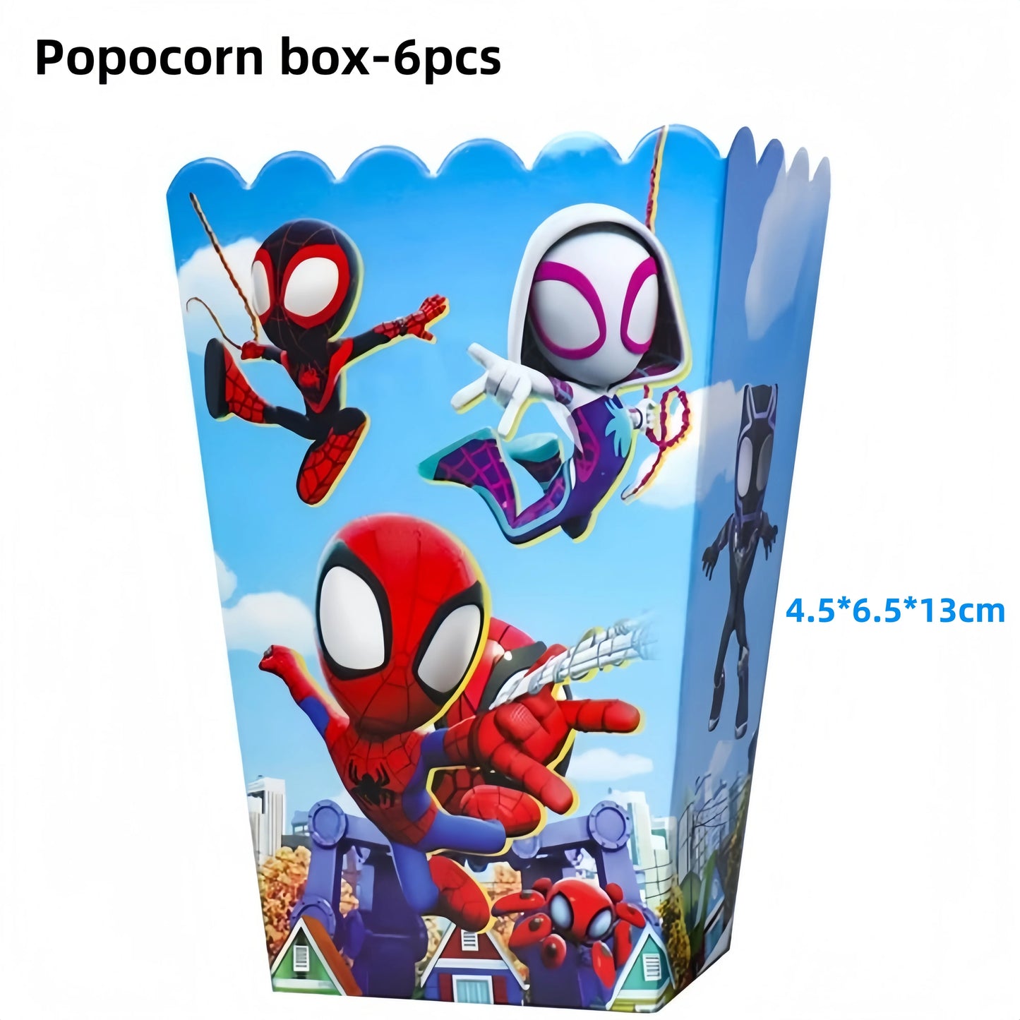 Spider Hero Party Decor | Plates Cups Banner | Balloon Party Favors | Set