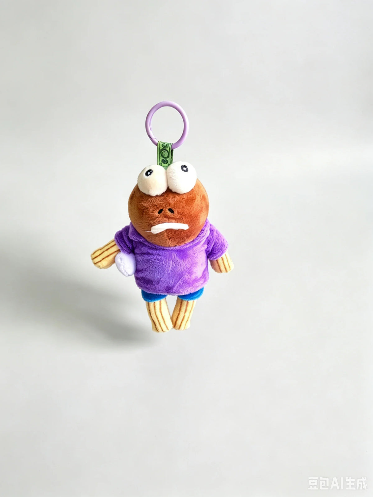 Plush Keychain | Soft Cotton Filled | Random Toy Figure | Small Bag Pendant