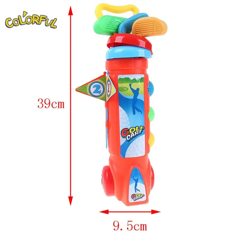 Children's Plastic Mini Golf Set for Outdoor Play - ToylandEU