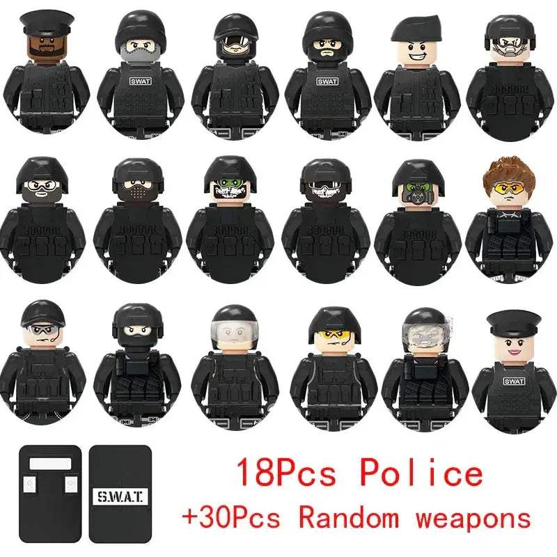 Lego Compatible Military Building Blocks Army Toys - ToylandEU