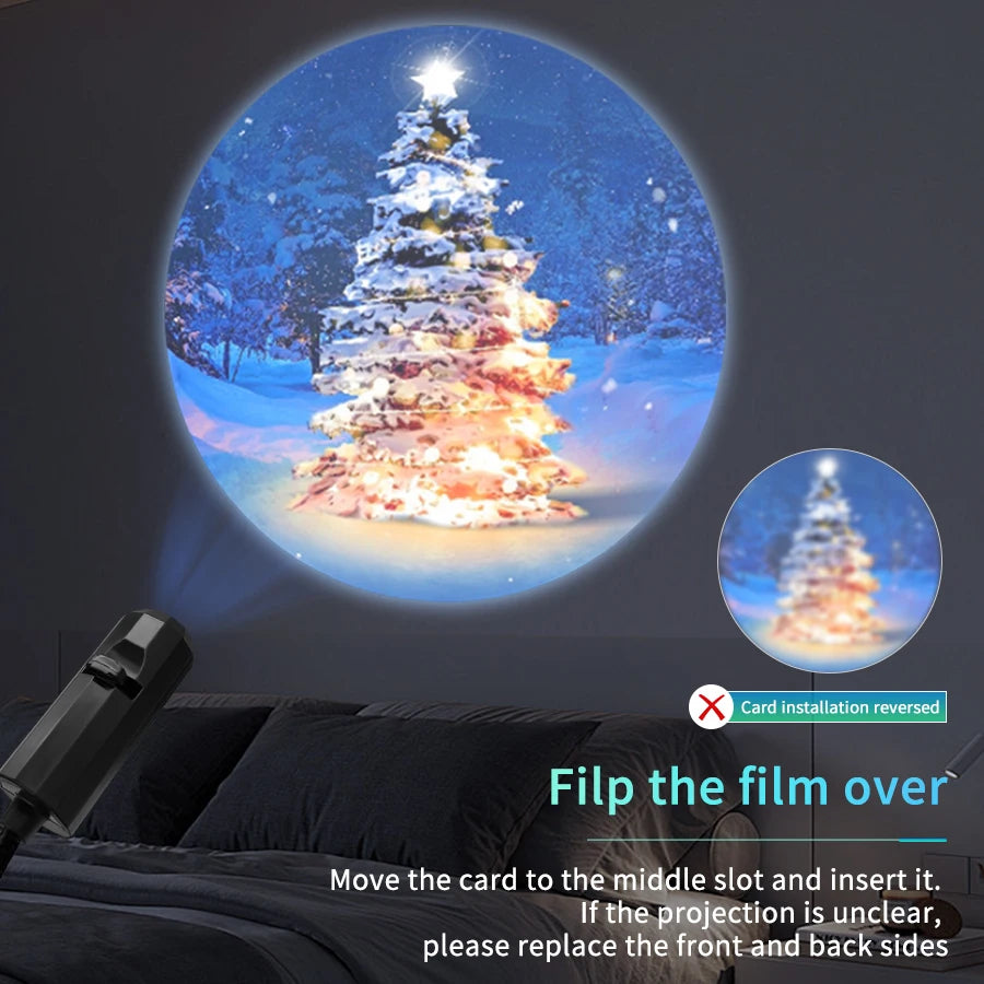 Usb Projection Lamp | Switchable Patterns | Planet Theme | Travel Party Decor