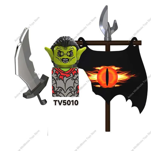 TV6403 Lord Rings Movies Bricks Dolls Goblin Ringwraith Sauron Frodo ToylandEU.com Toyland EU