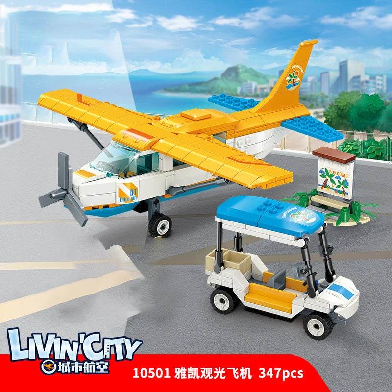 Military F/A-18E Super BumbleBee Fighter Plane Building Blocks - ToylandEU