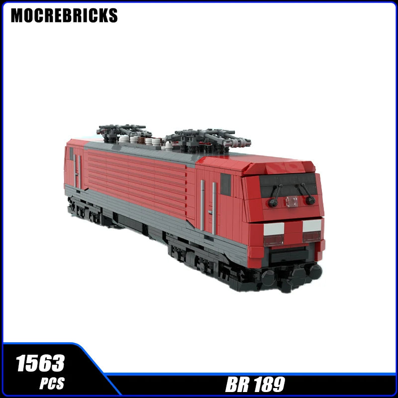 BR294 V90 Locomotive Building Block Model - City Railway Train - ToylandEU