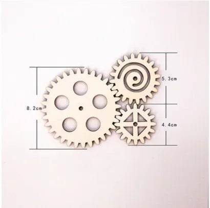 DIY Montessori Busy Board Wooden Toy Accessory Animal Hourglas Alarm Clock Mirror Educational Unlock Sensory Toy - ToylandEU