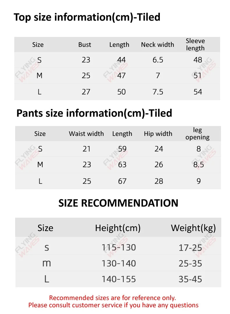 Kids Winter Base Layer Set | Quick Dry Fabric | Four Way Stretch | Sizes S M L