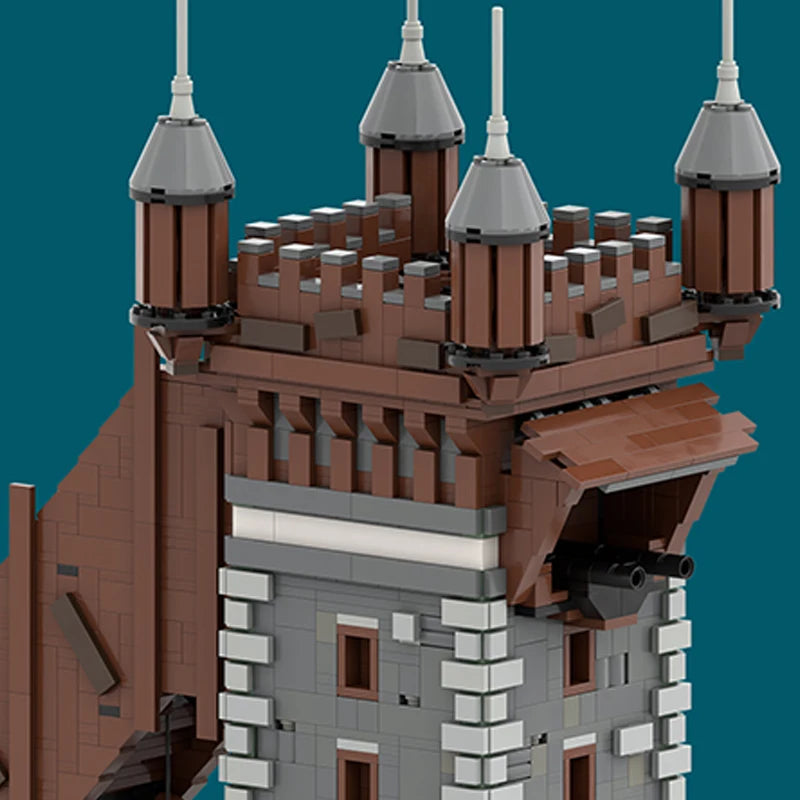 Moc Building Bricks Castle Model Flying Dutchman Fortress Technology Toyland EU