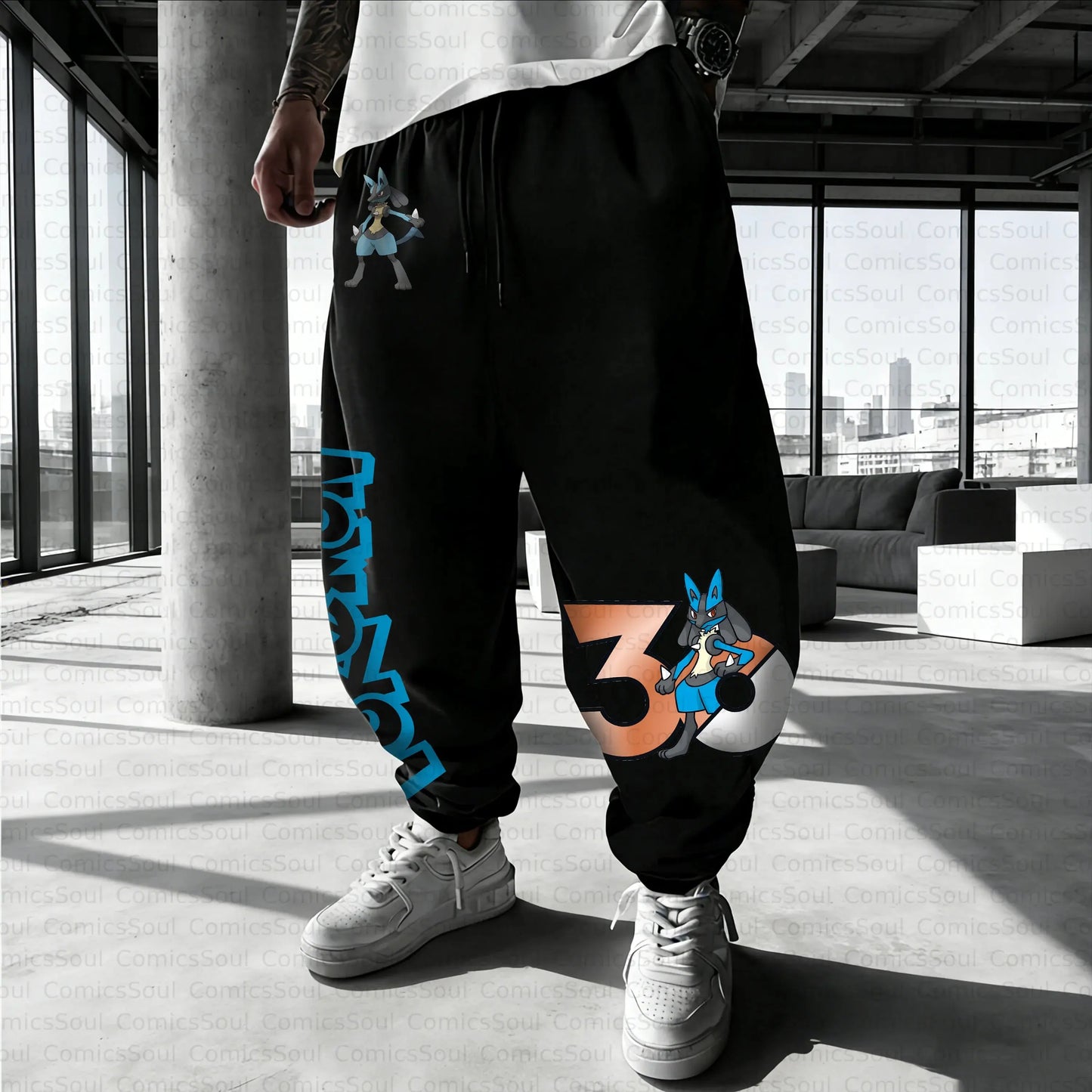 Pokemon Sweatpants | 30th Anniversary Design | Unisex Joggers