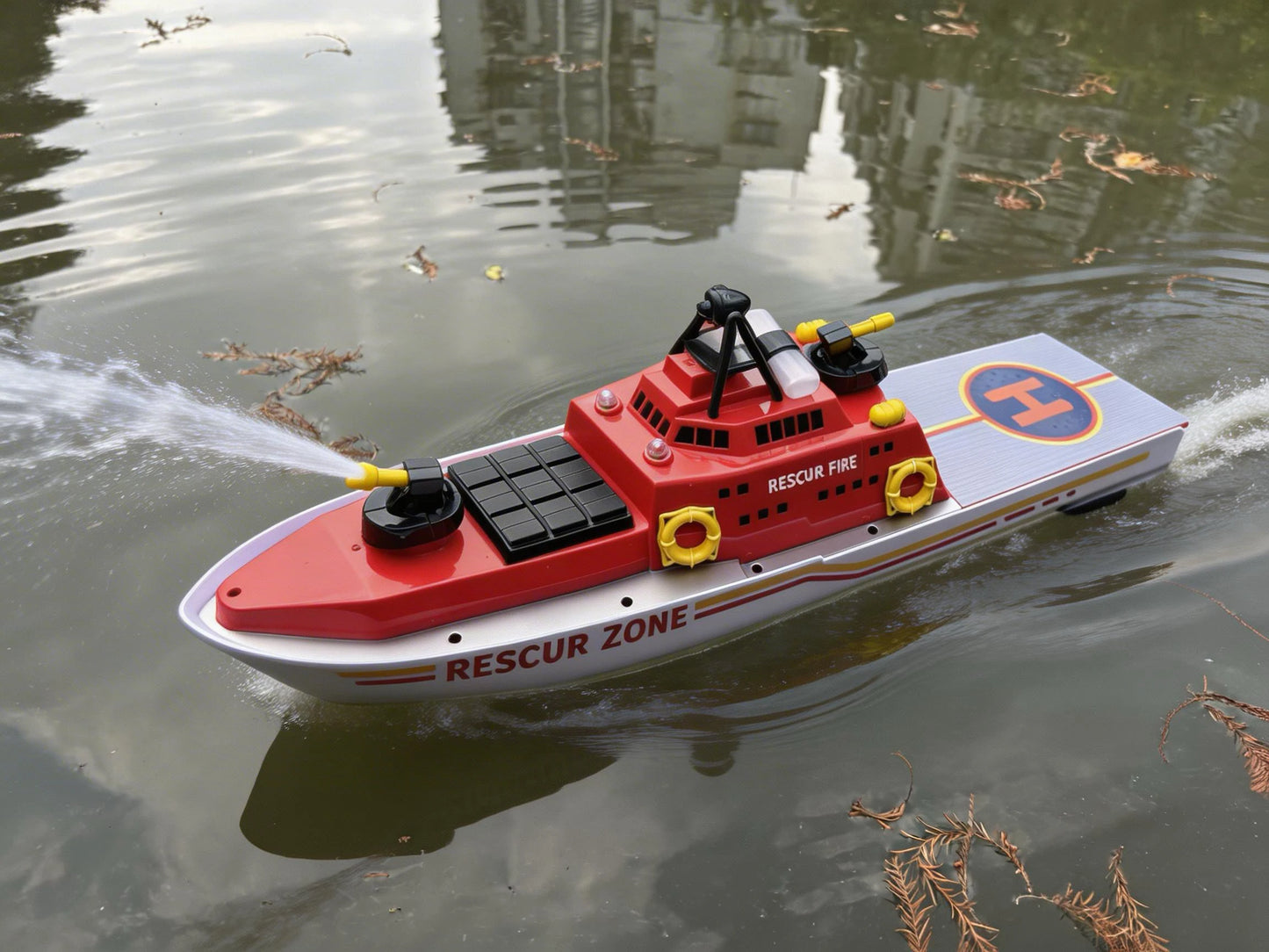 RC Speed Boat | 2.4G Remote | 40-45km/h Brushless | 22.8in