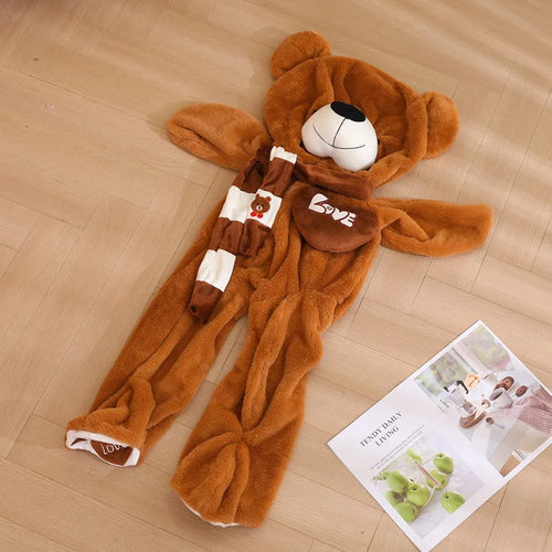 80-180cm Giant Size Teddy Skin Plush Toy Soft Animal Love You Scarf ToylandEU.com Toyland EU